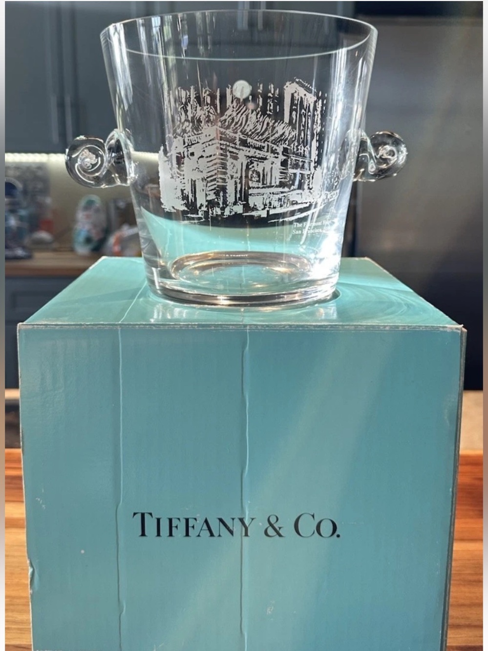 Tiffany & Co. Crystal Rose Ice Champagne Bucket Crystal
Fairmount Hotel